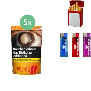 Pall Mall Allround Red 5 x Super Beutel mit Etui