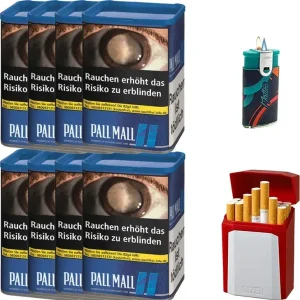 Pall Mall Blue 8 x Dose mit Etui