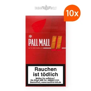 Pall Mall Red Filter Zigarillos XL Stange