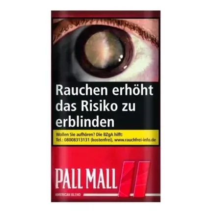 Pall Mall Tabak Roll American Blend Rot (7.60€) Feinschnitt (6x30g)