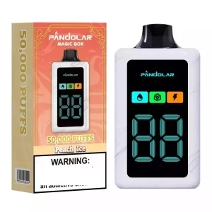 PANDOLAR Magic BOX 50K Züge Einweg E Zigarette Dual Mesh Digital Display