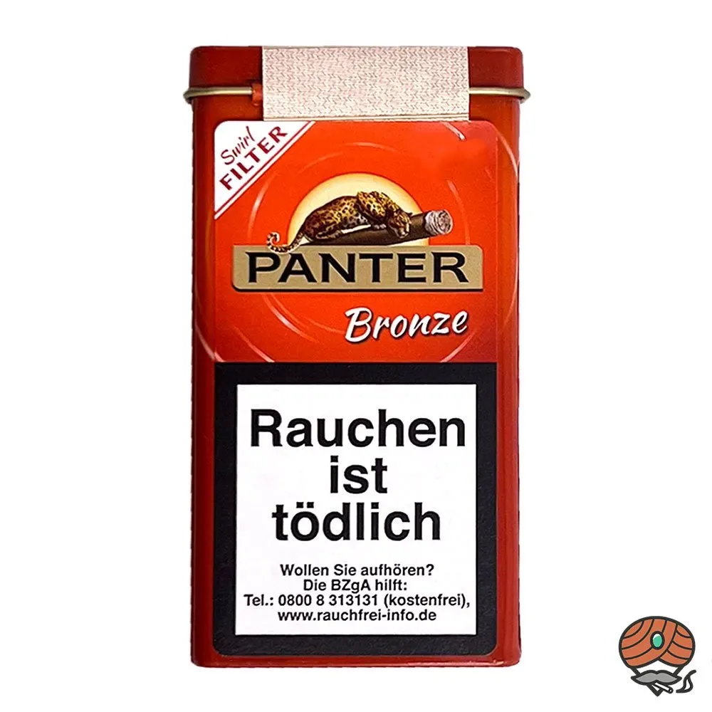 Panter Bronze Swirl Filter Zigarillos – 5 Stück