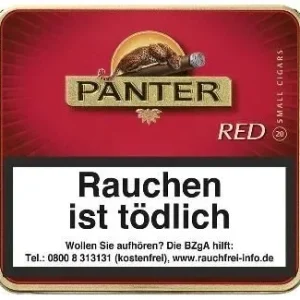 Panter Red Vanille Zigarillos ohne Filter (20 Stück)