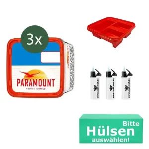 Paramount Volumentabak 3x Titan Box mit wählbaren Hülsen