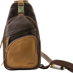 PASSATORE Pfeifen-/Zigarren Body Bag Canvas hellbr./anthrazi