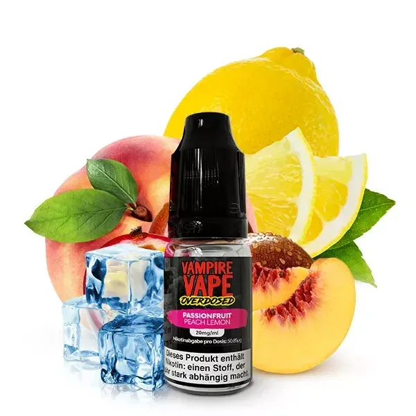 Passionfruit Peach Lemon – 10ml Nikotinsalz-Liquid