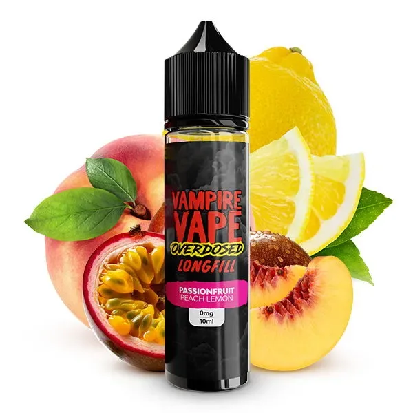 Passionfruit Peach Lemon Aroma Vampire Vape Overdosed