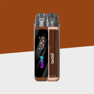 Pava Horiz Pro – Brown Woodgrain – Refillable Pod Kit