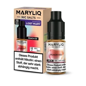 Peach Ice - Maryliq by Lost Mary Nikotinsalz Liquid (10/20mg/ml)