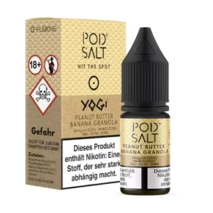 Peanut Butter Banana Granola - Pod Salt Fusion Nikotinsalz Liquid 20mg/ml