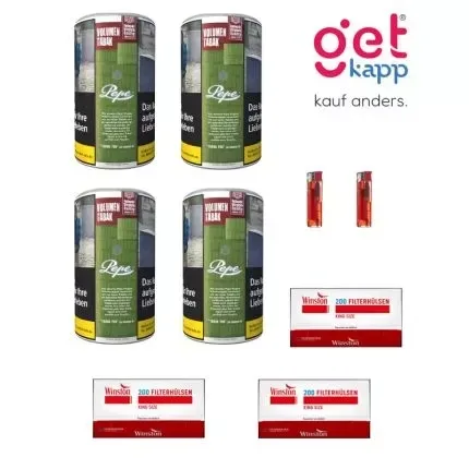 Pepe Tabak Rich Green XXL 83g Dose Sparset WI