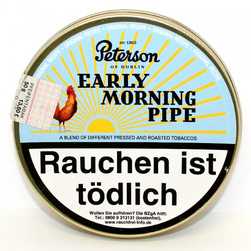 Peterson Early Morning Pipe Pfeifentabak 50g