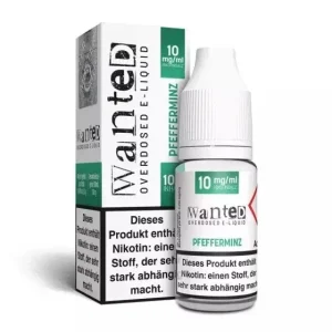 Pfefferminz - Wanted Overdosed Nikotinsalz Liquid (10/20mg/ml)