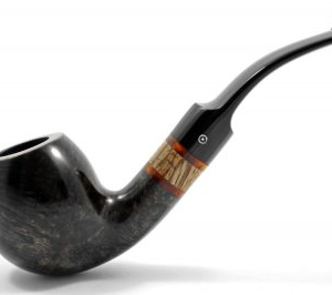 Pfeife Molina Zebrano Grau No.2
