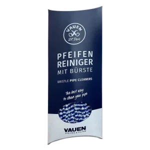 Pfeifenreiniger Vauen Dr. Perl aus Baumwollfasern in blau weiss 1 Beutel à 80 Stäbe