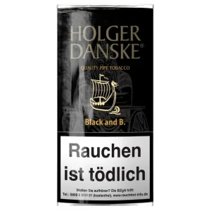 Pfeifentabak Holger Danske Black and Bourbon 40 Gramm