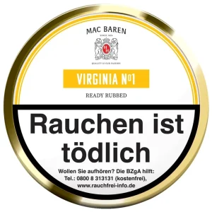 Pfeifentabak Mac Baren Virginia No.1 100 Gramm