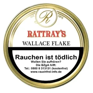 Pfeifentabak Rattray’s Wallace Flake 50 Gramm