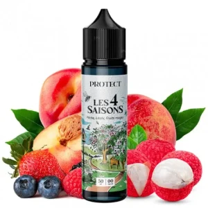 Pfirsich Litschi Rote Früchte – Frühling – Les 4 Saisons by Protect | 50 ml in 75 ml