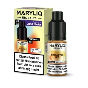 Pineapple Ice - Maryliq by Lost Mary Nikotinsalz Liquid (10/20mg/ml)
