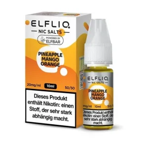 Pineapple Mango Orange - Elfliq by Elfbar Nikotinsalz Liquid (10/20mg/ml)