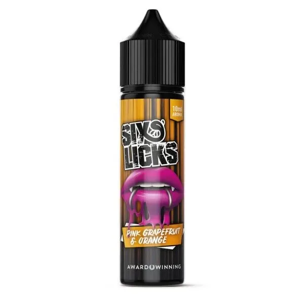 Pink Grapefruit Orange – Six Licks Aroma 10ml