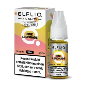 Pink Lemonade - Elfliq by Elfbar Nikotinsalz Liquid (10/20mg/ml)