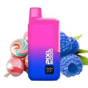 PIXL 8000 Kit – Blue Razz Chew 20mg