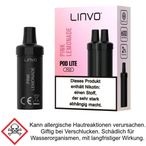 Pod Lite Pink Lemonade 20 mg/ml (2 Stück) – Linvo