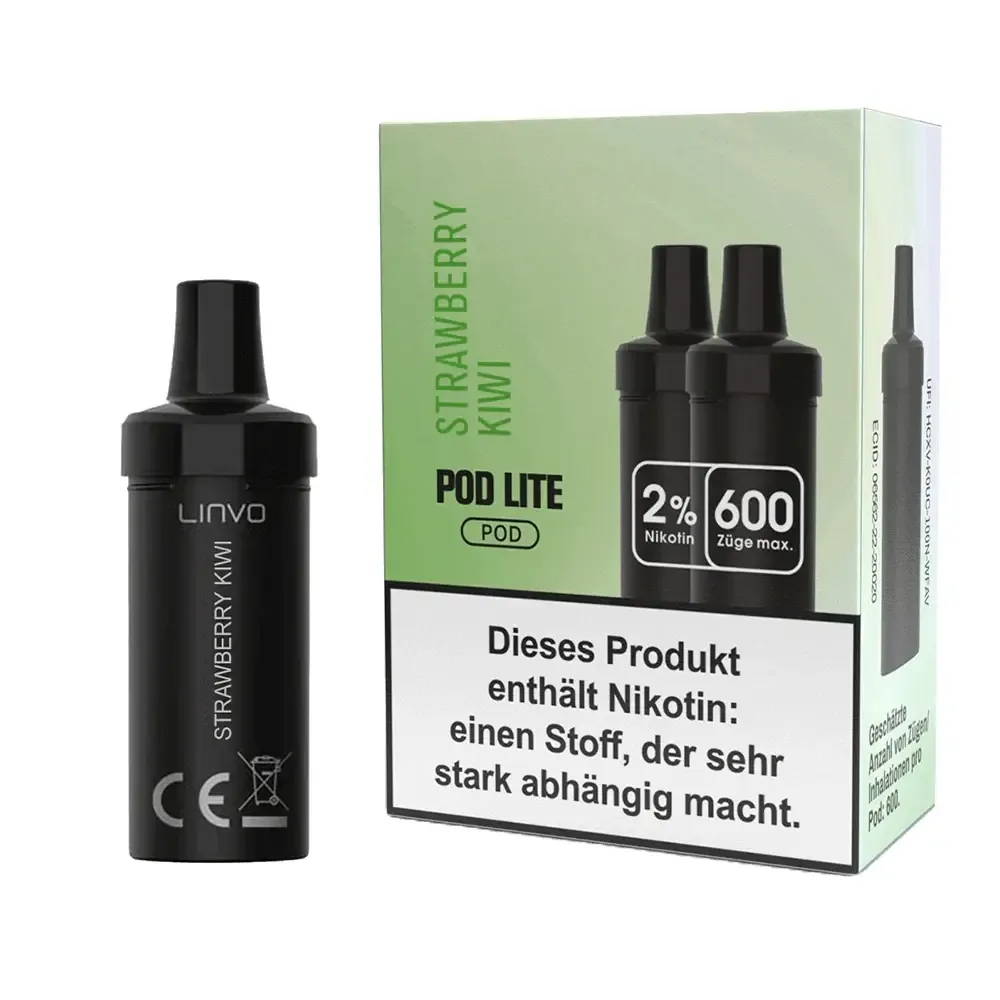 Pod Lite Pod (2er Set) – Strawberry Kiwi (Erdbeere Kiwi)