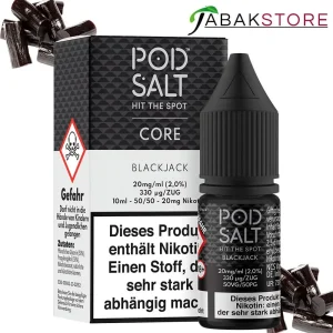 Pod Salt 10ml Liquid | Core | Black Jack | 20mg