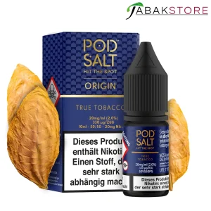 Pod Salt 10ml Liquid | Origin | True Tobacco | 20mg
