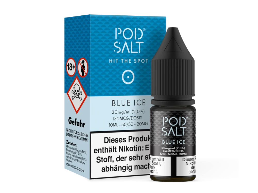 Pod Salt - Blue Ice - Nikotinsalz Liquid - Image 2