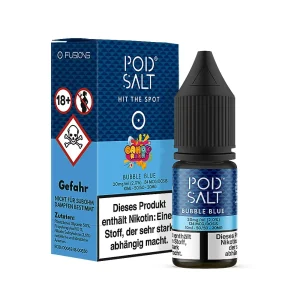 Pod Salt – Bubble Blue – Pod Salt (Nikotinsalzliquid, 10 ml, 50% VG / 50% PG)