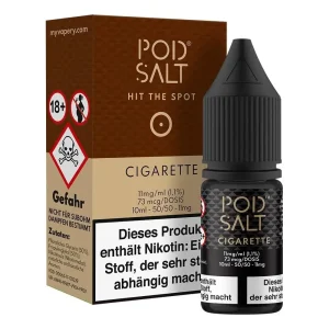 Pod Salt – Cigarette – Pod Salt 11 mg/ml (Nikotinsalzliquid, 10 ml, 50% VG / 50% PG)