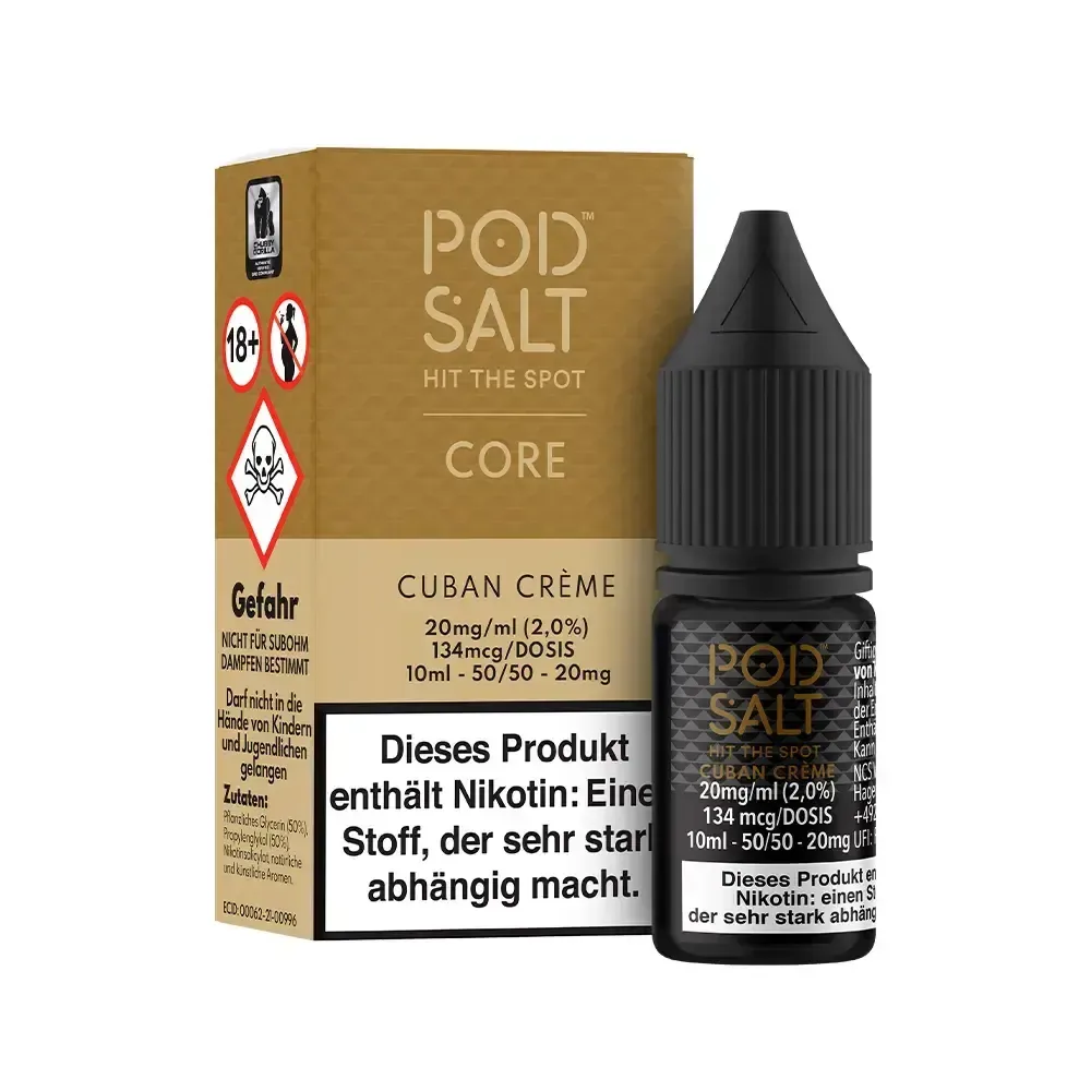 Pod Salt Core Bano Creme 10ml 20mg