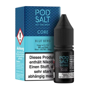 Pod Salt – Core – Blue Berg – Nikotinsalz-Liquid – 10ml – 11mg
