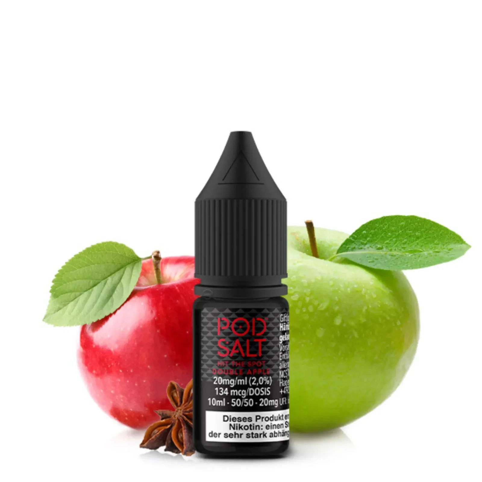 Pod Salt Core – Double Apple Nikotinsalz Liquid 10ml