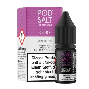 Pod Salt Core – Nikotinsalz Liquid – Grape Ice