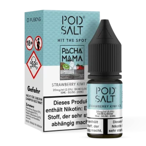 Pod Salt Fusion - Strawberry Kiwi Ice - Nikotinsalz Liquid