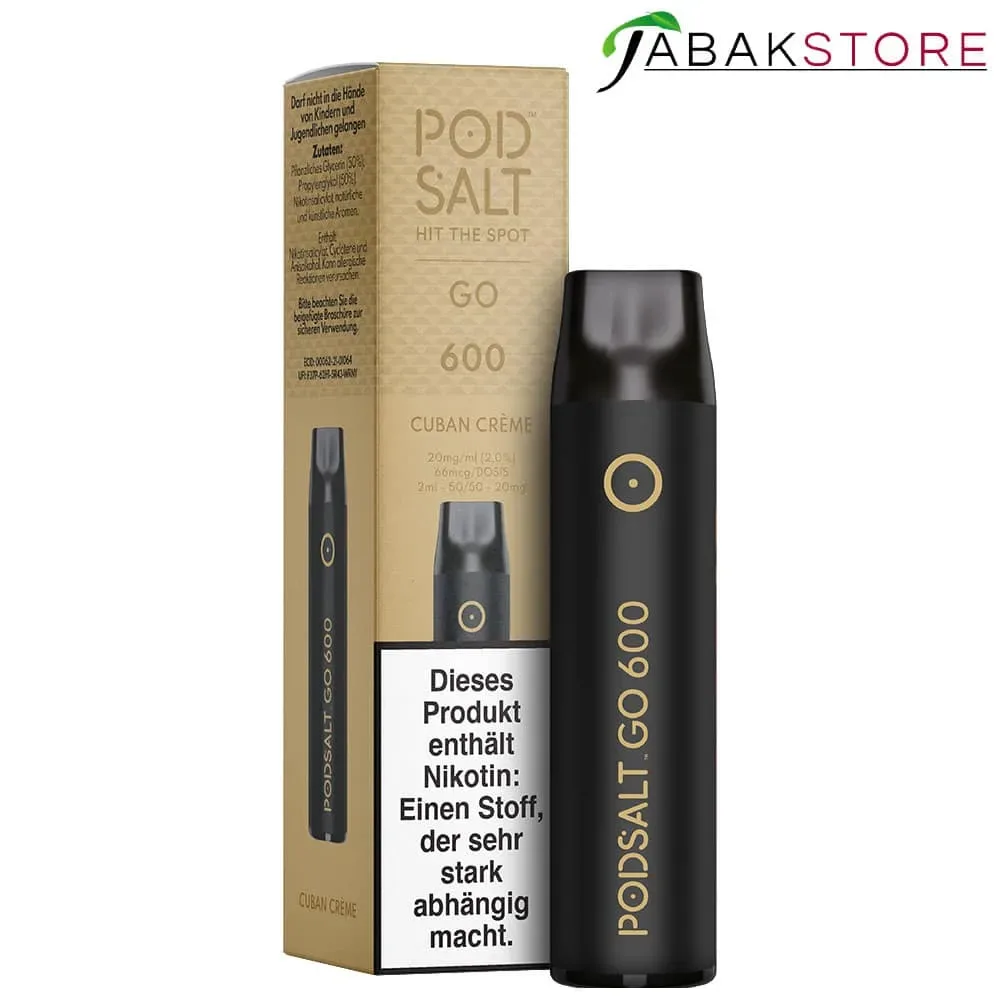 Pod Salt GO | Einweg Vape | Cuban Creme