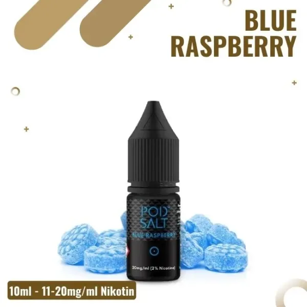 Pod Salt Liquid – Blue Raspberry – 10ml