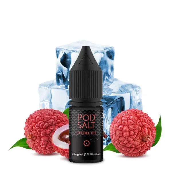 Pod Salt – Lychee Ice – Nikotinsalz Liquid – 10ml – 11mg/ml