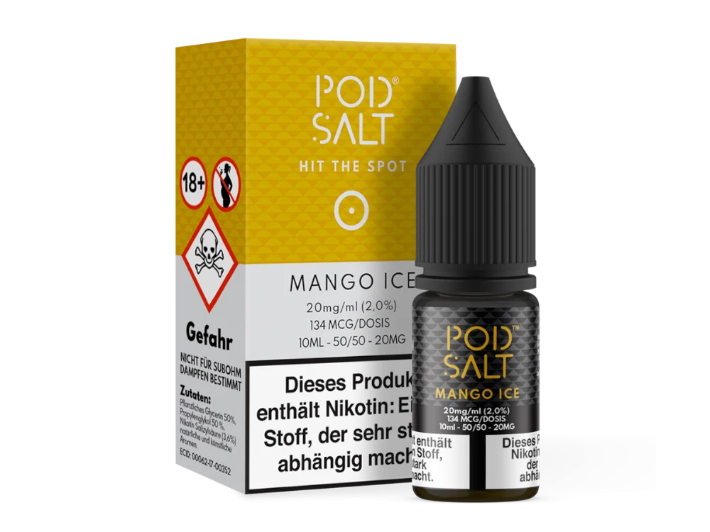 Pod Salt - Mango Ice - Nikotinsalz Liquid - Image 2