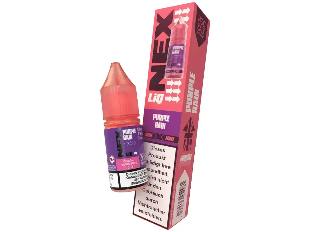 Pod Salt NexLiq Nikotinsalz Liquid 10 ml. – Purple Rain