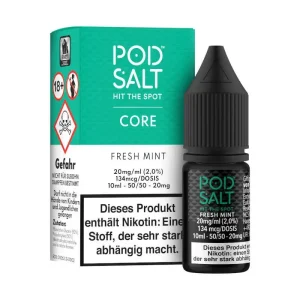 Pod Salt – Nikotinsalz Liquid 10ml – Fresh Mint-11 mg/ml