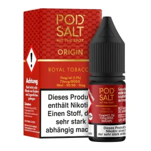 Pod Salt – Origin – Royal Tobacco – Nikotinsalz Liquid