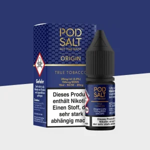 Pod Salt Origin – True Tobacco 11mg/ml – E-Liquid