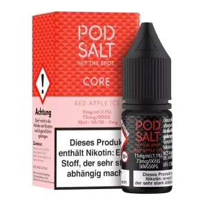 Pod Salt – Red Apple Ice 10ml Nikotinsalz Liquid