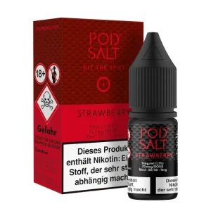 Pod Salt – Strawberry – 10ml Nikotinsalz Liquid